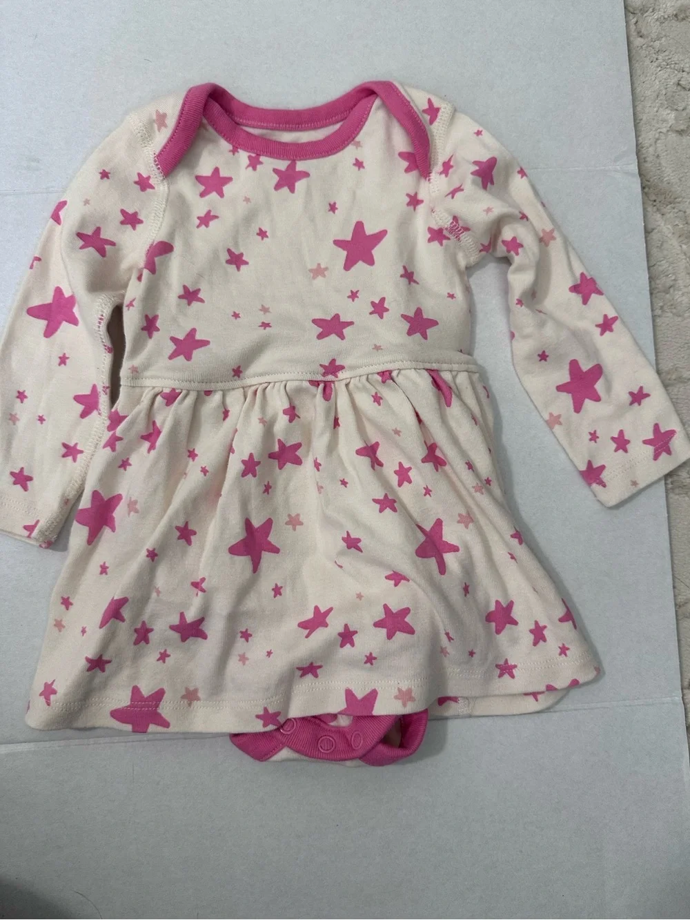 Moon and Back by Hanna Andersson Baby Playdress 6-12 Months